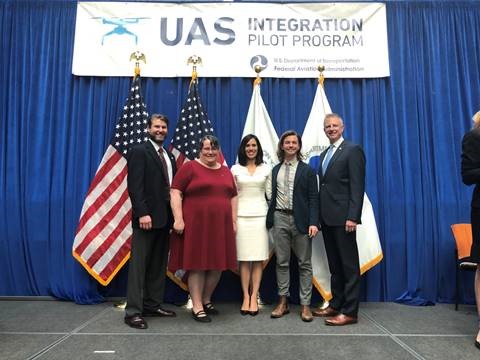 Members of the Alaska Center for Unmanned Aircraft Systems Integration Team 